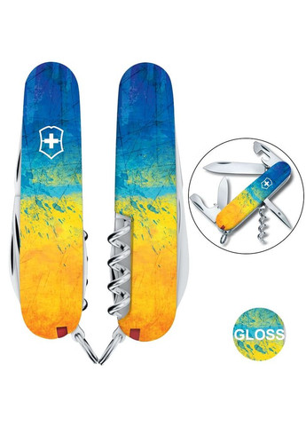 Складной нож Spartan Ukraine 1.3603.7_T3100pw Victorinox (317307109)