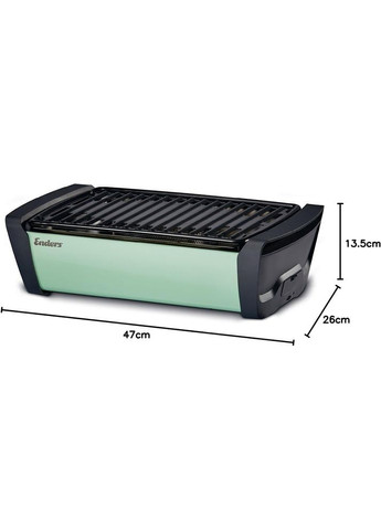 Бездимний настільний вугільний гриль Aurora MINT 1360К Enders (316467744)
