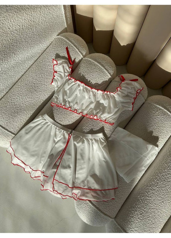 Белый демисезонный женский ролевой костюм | белое искушение Vital-Textile 285/25