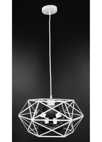 Люстра подвесная LOFT на 1 лампочку 27092 Белый 30-90х40х40 см. Sunnysky (324396340)