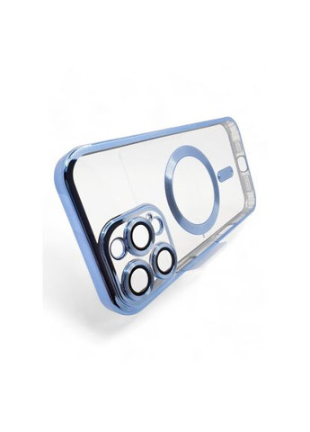 Чехол для мобильного телефона TPU Chrome Case (MagSafe) для iPhone 16 Pro Max Sierra Blue (712087) BeCover TPU Chrome Case (MagSafe) для Apple iPhone 16 Pro (357492252)