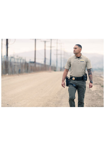 Футболка поло тактична з коротким рукавом Performance Polo - Short Sleeve, Synthetic Knit Dark Navy 5.11 Tactical (315822877)