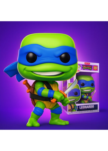 Леонардо Ракушки ниндзя фигурка Pop Фанко Поп Teenage mutant ninja turtles LeonardoTMNT виниловая игрушка №1391 Funko (289134026)