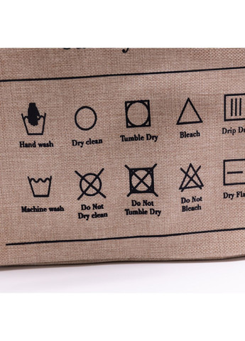 Кошик для білизни 31×26×44 (см) м'який 28 (л) Бежевий HP-41-2BE Yiwu (370707804)