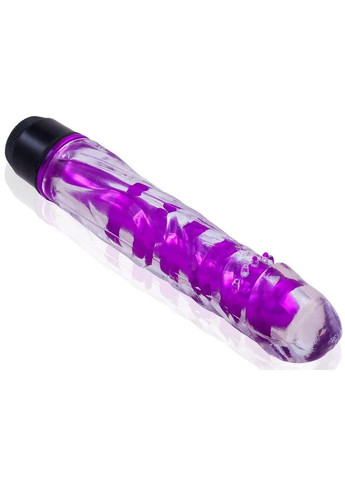 Фіолетовий фалоімітатор з вібратором (17 см, ААА) We Love (284279482)