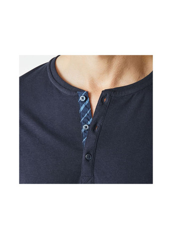 Піжама (футболка і шорти) для чоловіка 380052 темно-синій Livergy (268983714)