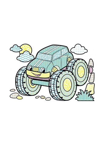 Водные раскраски (Пожарная машина) (9789669471284) Пегас (316083282)