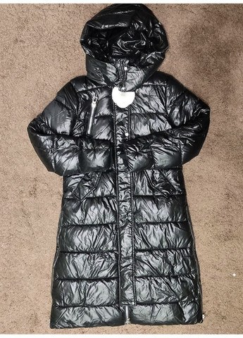 Чорне зимнє Пальто Queen Drama