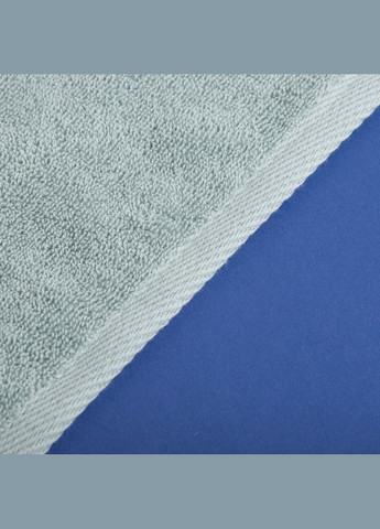 Рушник серветка махровий 30х70 Ніжність щільність 500 г/м2 бавовна м'ята IDEIA темно-блакитний