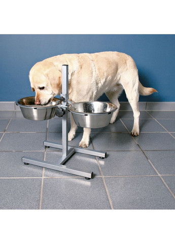 Миска для собак, металлическая, 24 см, 2.8 л Trixie (362701975)