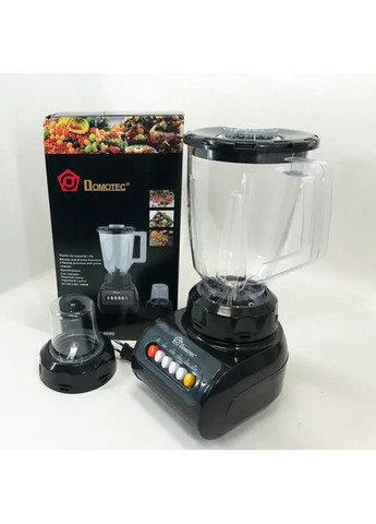 Блендер стаціонарний з кавомолкою domotec ms-9099 250 вт, блендер настільний електричний HelferHoff (363831555)