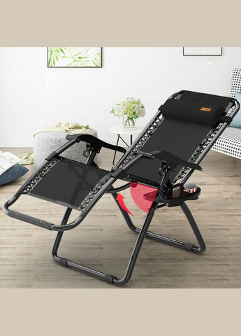 Раскладное кресло шезлонг садовый Zero Gravity R-03 + матрас WCG (342120577)