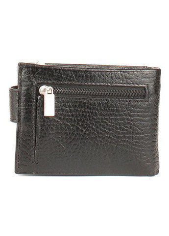 Чоловіче портмоне з натуральної шкіри чорного кольору 0944-03 Karya (336377995)