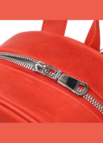 Кожаный винтажный женский рюкзак 21х28х9 см 16327 Shvigel (362417669)