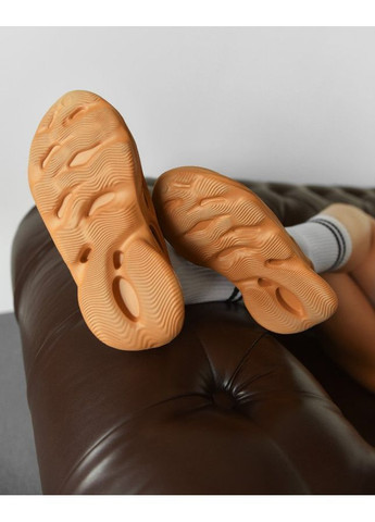 Женские тапки skeleton orange No Brand оранжевые лето (367583059)