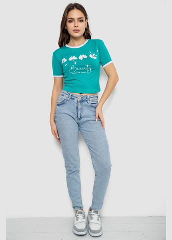 Футболка-топ женская с принтом Ager 244R604 - (319359485)