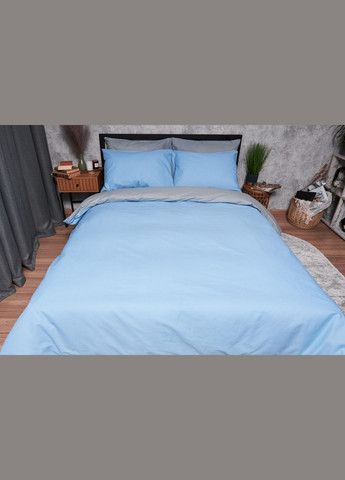 Комплект постельного белья Бязь Gold Люкс King Size 220x240 наволочки 2х50х70 (MS-820003081) Moon&Star Nordic Gray (288044093)