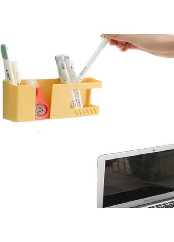 Підвісний органайзер тримач для смартфона пульта настінний бежевий No Brand (315633348)