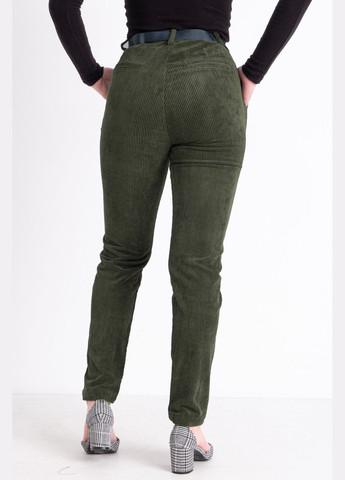 Зеленые классические демисезонные классические брюки Let's Shop