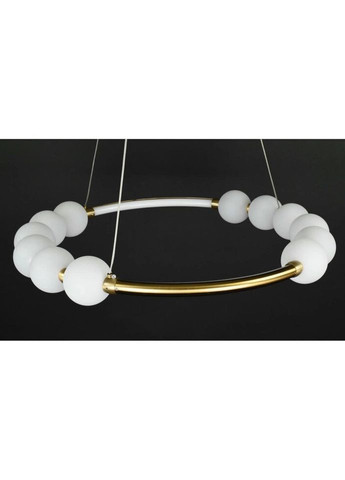 Люстра светодиодная подвесная LED светильник для квартиры на потолок лэд 27218 Латунь 25-140х82х82 см. Sunnysky (335975330)