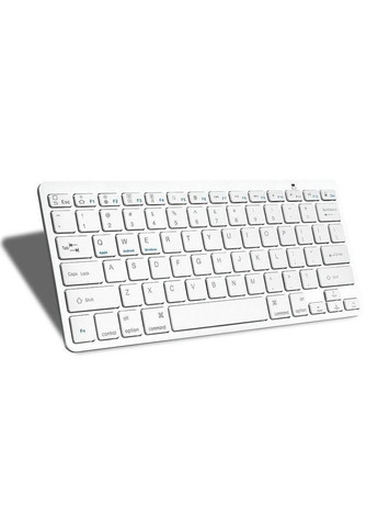 Бездротова Bluetooth клавіатура Wireless Keyboard X5 3710, Біла Art (290708180)