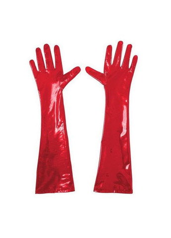 Красные виниловые перчатки D&A (285766188)