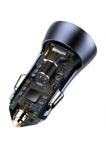 Зарядний пристрій Golden Contactor Pro USBA/Type-C Blue (CCJD-0G) Baseus golden contactor pro usb-a/type-c blue (275092501)