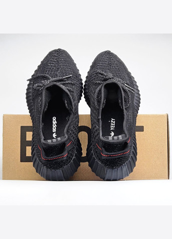 Кросівки жіночі і чоловічі Adidas Yeezy boost 350 reflective black | Адідас Ізі буст 350 рефлективні чорні No Brand чорні демісезони (307397788)