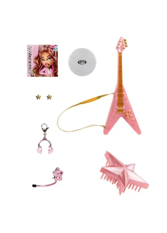 Кукла Pop Starz комбинированные материалы 26 см розовая Bratz (393592257)
