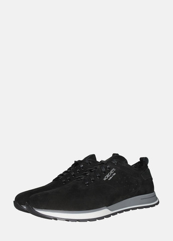 Черные демисезонные кроссовки а1чн черный Morichetti