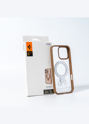 Чохол для смартфона AAA Magnetic Ring for Apple iPhone 16 Pro Brown Spigen (340278059)