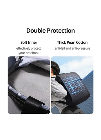 Рюкзак Laptop Backpack B02 Dark Grey (Up to 15.6'')(UGR-90798) (UGR-90798) Ugreen LP664 (372473530)