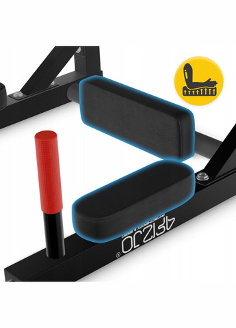 Турнік-бруси навісний 2 в 1 Black () 4FIZJO P-5905973402644 (311290617)