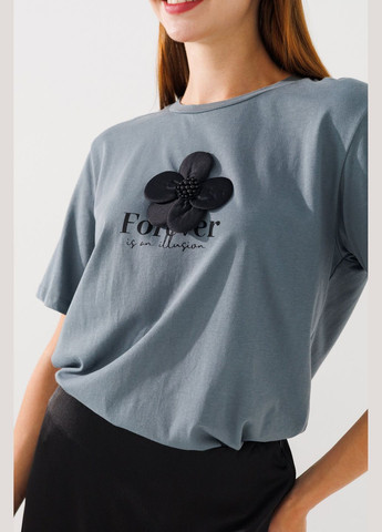 Футболка с принтом женская BX-136 Графитовый (2000990682246A) shop (2000990682246) PEPPER MINT - (298912912)