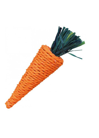 Игрушка для грызунов Морковь 20 см Оранжевая Trixie (267726912)