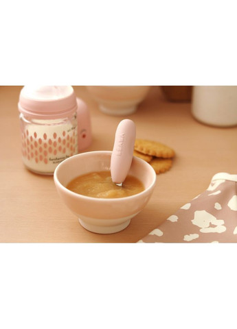 Набор ложка и вилка металлическая 10+розовый, арт. 913596 Beaba (369669009)