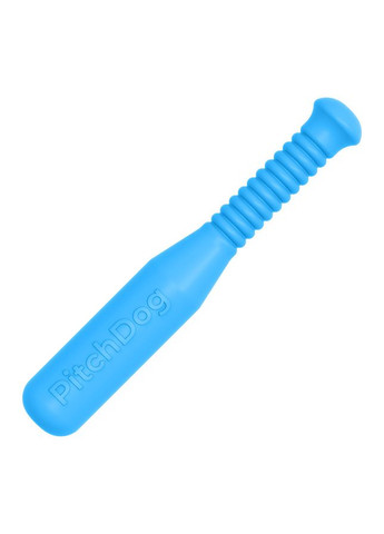 Игровая бита для апортировки PitchDog, длина 35 см, диаметр голубой No Brand (363201277)