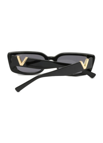 Сонцезахисні окуляри квадратні Lady Victoria чорні No Brand (294052309)