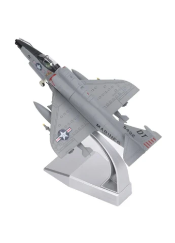 Модель самолета Douglas A-4 Skyhawk металл масштаб 1:100 No Brand (365039437)