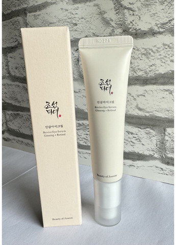 Крем для зоны вокруг глаз с женьшенем и ретиналем Revive Eye Serum Ginseng and Retinal - 30 мл Beauty of Joseon (369569494)