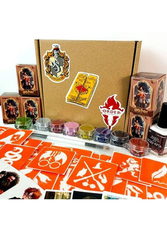 Подарочный набор "Волшебный подарок от Хогвартса" gift box potter 5kids Fresh Tattoo (369669697)