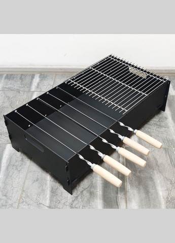 Розбірний мангал Класичний 3мм (ЧПУ) Троян (346534822)