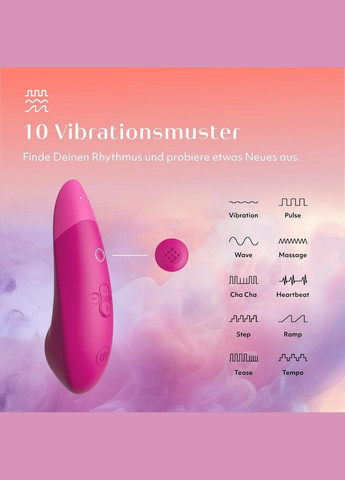 Кліторальний вакуумний стимулятор 2 в 1 Enhance з вібрацією, рожевий Womanizer (332669797)