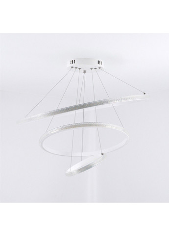 Люстра керована світлодіодна підвісна AKRILIKA 3R 70 Вт 600x1100 мм Біла Керується вимикачем (без пульта) ESLLSE (338618062)