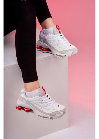 Білі Осінні кросівки чоловічі nike shox ride 2 x s найк шокс No Brand