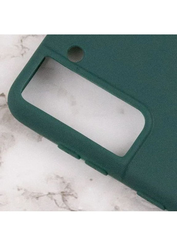 Силіконовий чохол Candy для Samsung Galaxy S21+ / Forest green Epik (372689430)