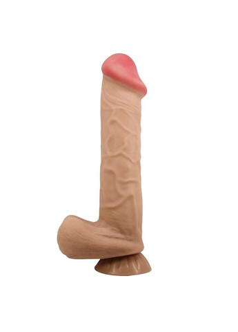Двошаровий фалоімітатор Dildo Sliding Skin 10.2” реалістичний з присоскою LyBaile (363041369)