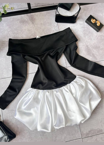 Білий святковий, коктейльна, ділова, повсякденний, відвертий, вечірня жіноча сукня кльош, з спідницею-сонце, з відкритими плечима FINO Mode