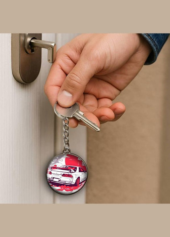 Набор подвеска (кулон) и брелок Авто #02 (подарочный набор) No Brand (332633194)