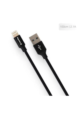 Дата кабель USB 2.0 AM to Lightning 1.0m black (CW-CBUL004-BK) Colorway (396686017)